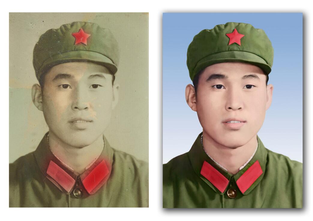 江山破损照片修复-18